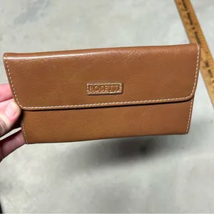 Rosetti Light Brown Camel Vinyl Handbag with Strap & Wallet thumbnail 13