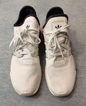 Adidas NMD_G1 IF3457 Crystal White Grey Solar Red Men’s Size 11 Boost thumbnail 1