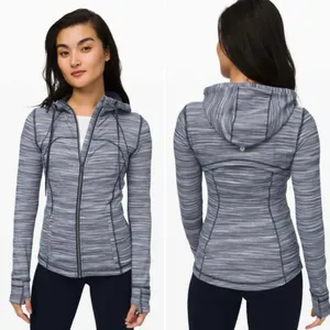 Lululemon Hooded Define Jacket Nulu Mini Space Dye Herringbone Heathered Sz 2 🧡 thumbnail 12