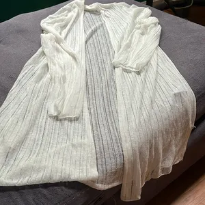 Eileen Fisher long cardigan made of Italian yarn. Women’s medium. GUC thumbnail 1