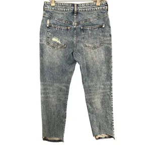 Pilcro Jeans Women 25 Blue‎ Distressed Mom High Rise Denim Stretch Festival thumbnail 3