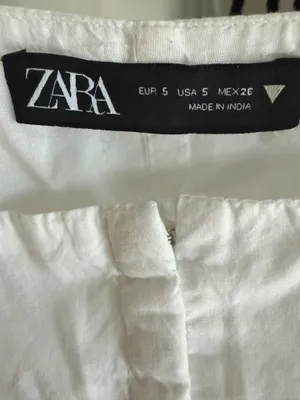 White ZARA Dress Mini thumbnail 8