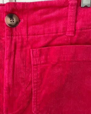 Anthropologie Maeve The Colette Corduroy Crop Wide-Leg Pants, Size 24 thumbnail 8