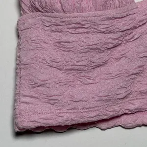 DIVIDED by H&M‎ Pink Textured Halter Crop Top Size S thumbnail 9