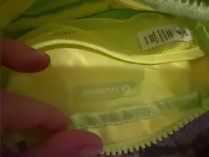 lululemon athletica Neon Yellow Mini Crossbody Bag thumbnail 4