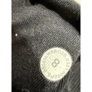 Lululemon Waffle Knit Wide Leg Crop Pants Charcoal Grey Textured Size 8 3778 thumbnail 4