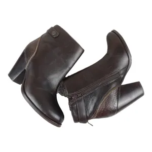 Arturo Chiang Brown Hayden Booties Size 6.5 B56‎ thumbnail 3