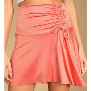 Free People Who's That Ruched Mini Skirt Size Medium thumbnail 3