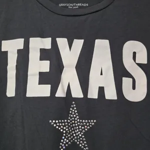 Grayson Threads Texas Star Cropped Tee thumbnail 2