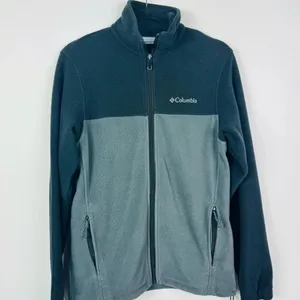Columbia Women's Full Zip Fleece Jacket Black/Gray‎ Size Small thumbnail 2