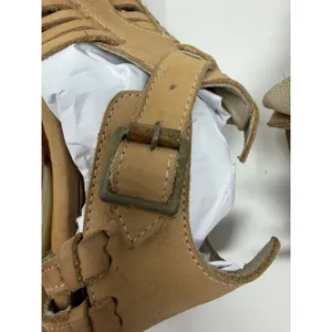 Freebird Poisn Huarache Bootie Sandals Tan Leather Woven Block Heel Womens 9 thumbnail 13