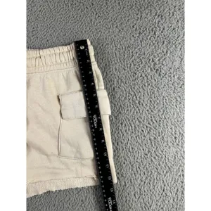 Relaxx Cargo Sweat Shorts Women Medium High Rise‎ Elastic Drawstring Waist Y2K thumbnail 4