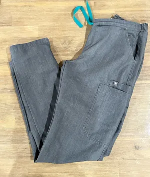 Figs pant scrubs in graphite technical collection in XS thumbnail 1