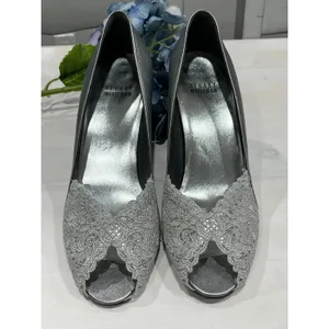 Stuart Weitzman Chantelle bridal‎ shoes size 8M thumbnail 2