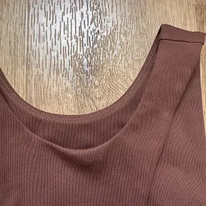 Girlfriend Collective Brown Paloma Racerback Sports‎ Bra Size XS thumbnail 6