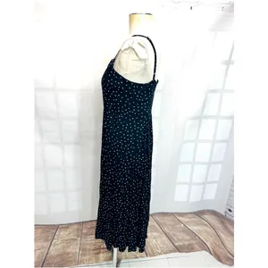 GAP black and white polka dot midi sundress size medium thumbnail 7