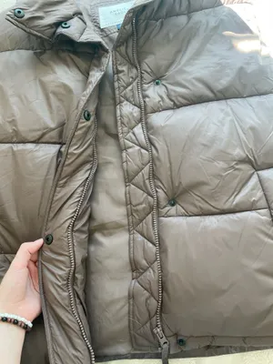 American Eagle Brown Puffer Vest thumbnail 5