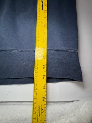 American Eagle Outfitters Navy Sweatshirt with Yellow EAGLE Lettering thumbnail 4