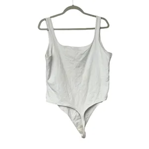 Aritzia Babaton White Bodysuit Top thumbnail 3