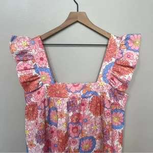 Tuckernuck x Cameran Eubanks Wimberly Folly Floral Hazel Linen Dress Size Large thumbnail 7