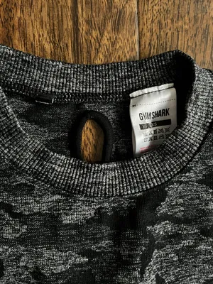 Gymshark Camo Seamless Long Sleeve Crop Top thumbnail 5