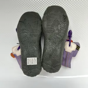 TMA Eyes Leather Lined Ankle Boots Womens EU 38 US 7.5 Purple Zip & Lace Up Snow thumbnail 7