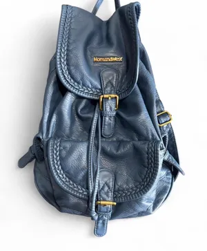 Montana West Y2K Backpack Purse for Women Soft Washed Leather Drawstring Casual thumbnail 1