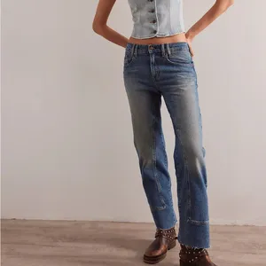 Free People We The Free Risk Taker Mid-Rise Jeans thumbnail 9