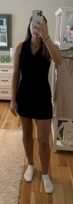 Black mini dress Size L thumbnail 1