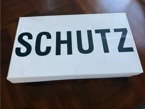 Schutz Bonita Knee-High Boots in black leather size 9B thumbnail 5
