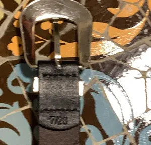 WESTERN FASHION Belt with Western Buckle. Sz: 7/28” thumbnail 5