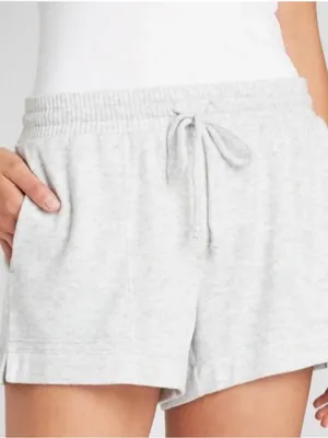 stars above Light Gray Cozy Drawstring Athletic Shorts thumbnail 1