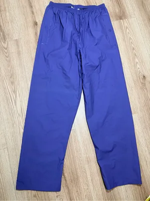Columbia Rain Pants Purple Waterproof Shell Snap Hem Hiking Womens L thumbnail 1