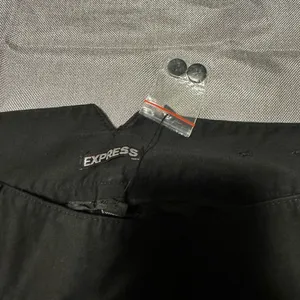 Express Black High Waist Shorts thumbnail 4
