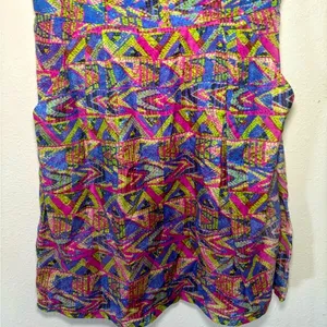 Charlie Jade‎ Anthropologie Small Ginger Dress Multicolored Silk Blend Pockets thumbnail 5