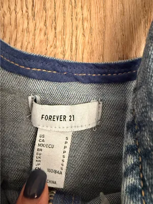 Forever 21 Jean Top thumbnail 2