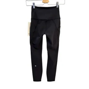 Lululemon Wunder Train High-Rise Tight with Pockets 25" Black size 4 NWT thumbnail 6