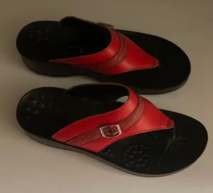 Elegant Red Women's Sandals Size 8.5 thumbnail 1