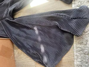 Victoria Dunn black pleated dress‎ size XS thumbnail 8