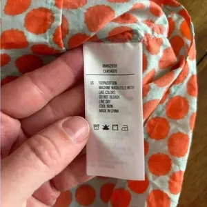 Fossil polka dot blouse thumbnail 11