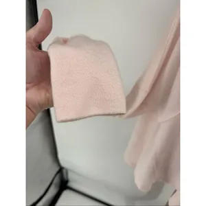 Free People Cozy Time Funnel Slouchy Top Baby Pink Barbie We The Free Size XS thumbnail 9