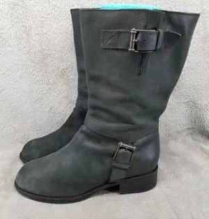 Cole Haan Women’s Boots faded black leather thumbnail 1