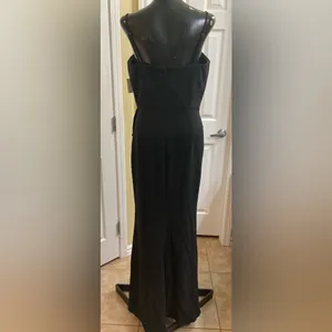 NWT Dress the Population Kai Strapless Gown – Black – Size Large thumbnail 4
