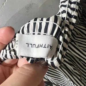 Faithfull The Brand Women's Off-Shoulder Striped Crop Top Size M thumbnail 12