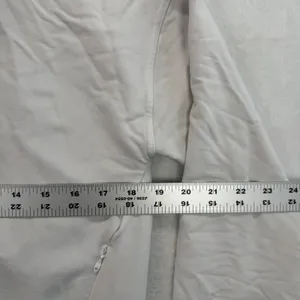 Lululemon White Hoodie Size 8 Long Sleeve Drawstring‎ Pullover Casual thumbnail 2