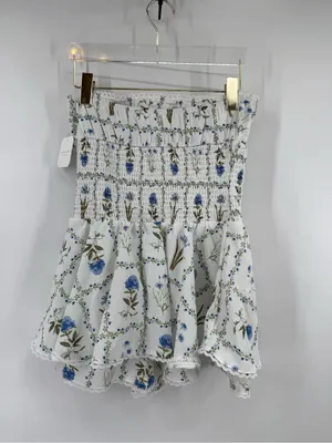 Altar'd State Lydia Strapless Floral Romper size small NWT thumbnail 4