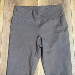 Athleta Gray‎ Workout Yoga Leggings Size Small 27" Tight thumbnail 7