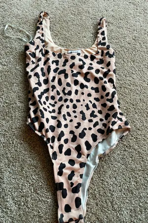Princess Polly Animal Print Bodysuit thumbnail 1