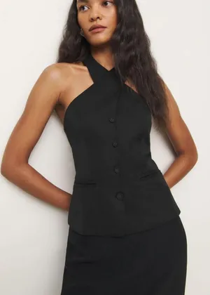 Reformation Tate Linen Top thumbnail 1