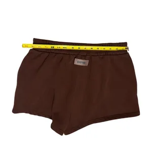Parke Brown Sweat Shorts Comfy Loungewear Streetwear Athleisure Womens Size L/XL thumbnail 6